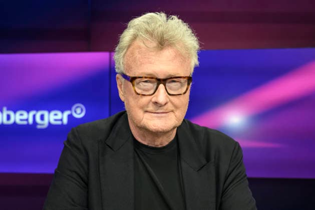 v.l.: Hans-Ulrich Jörges (Kolumnist und Journalist), GER, Berlin, Studio, zu Gast bei Maischberger, politische Talkshow, TV, Format, mit Moderatorin Sandra Maischberger, Das Erste, aus Adlershof Am Studio 20, 05. Mai 2026, Copyright: HMBxMedia UwexKoch