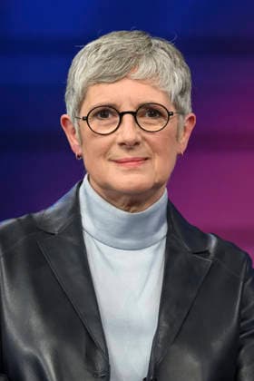 v.l.: Britta Haßelmann, B˜90 Grüne (Fraktionsvorsitzende), GER, Berlin, Studio, zu Gast bei Maischberger, politische Talkshow, TV, Format, mit Moderatorin Sandra Maischberger, Das Erste, aus Adlershof Am Studio 20, 05. Mai 2026, Copyright: HMBxMedia UwexKoch