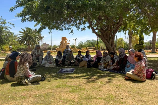 International activists gather in Libya ahead of Global Sumud Flotilla TRIPOLI, LIBYA - MAY 11: Activists from 30 countries gather in Zawiya, ahead of the departure of the Global Sumud Flotilla aimed at breaking the Israeli policy on Gaza by land, in Tripoli, Libya, on May 11, 2026. Participants from Algeria, Tunisia, Morocco, Mauritania, Turkiye, Indonesia, China, the United States, Germany, Spain, Italy and the United Kingdom continue preparations before heading toward Gaza from the city located west of Tripoli. Muhammed Semiz Anadolu Tripoli Libya. Editorial use only. Please get in touch for any other usage. Copyright: x2026xAnadoluxMuhammedxSemizx