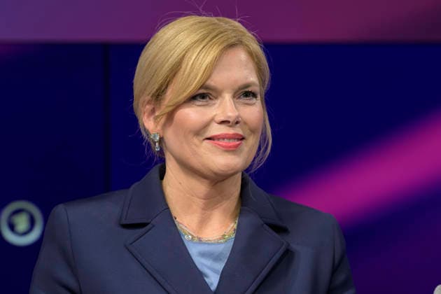 v.l.: Julia Klöckner, CDU (Bundestagspräsidentin), GER, Berlin, Studio, zu Gast bei Maischberger, politische Talkshow, TV, Format, mit Moderatorin Sandra Maischberger, Das Erste, aus Adlershof Am Studio 20, 19. Mai 2026, Copyright: HMBxMedia UwexKoch