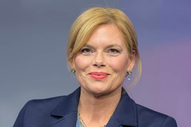 v.l.: Julia Klöckner, CDU (Bundestagspräsidentin), GER, Berlin, Studio, zu Gast bei Maischberger, politische Talkshow, TV, Format, mit Moderatorin Sandra Maischberger, Das Erste, aus Adlershof Am Studio 20, 19. Mai 2026, Copyright: HMBxMedia UwexKoch