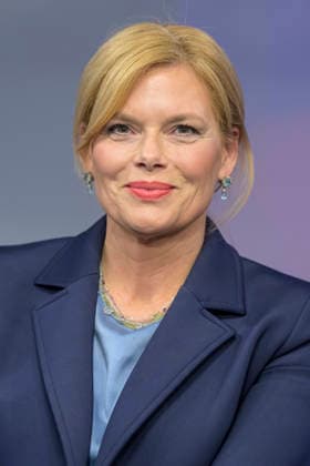 v.l.: Julia Klöckner, CDU (Bundestagspräsidentin), GER, Berlin, Studio, zu Gast bei Maischberger, politische Talkshow, TV, Format, mit Moderatorin Sandra Maischberger, Das Erste, aus Adlershof Am Studio 20, 19. Mai 2026, Copyright: HMBxMedia UwexKoch