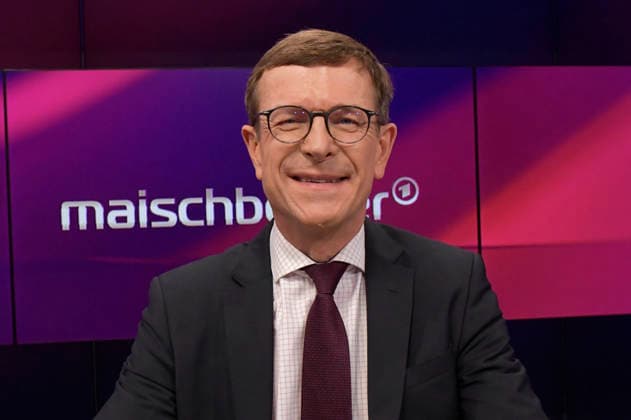 in der ARD-Talkshow maischberger im Studio Berlin Adlershof. Berlin, 03.06.2026