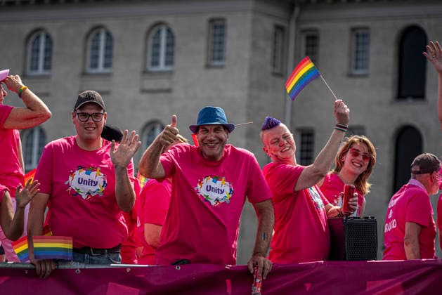 August 1, 2026, Amsterdam, North Holland, Netherlands: August 1, 2026, Amsterdam, the Netherlands. Hundreds of thousands of spectators joined the 30th edition of the Pride Canal Parade, the highlight of WorldPride Amsterdam 2026. This yearâ€⠢s parade also included the WorldPride Stadium grandstand, with seating for approximately 10,000 people to watch as floats pass. Amsterdam Netherlands - ZUMAp202 20260801_zip_p202_019 Copyright: xJamesxPetermeierx