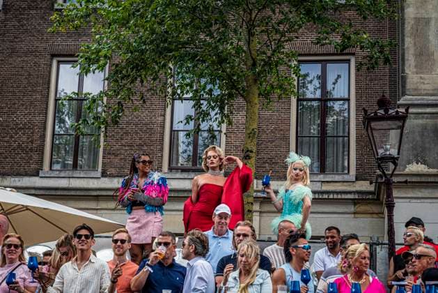 August 1, 2026, Amsterdam, North Holland, Netherlands: August 1, 2026, Amsterdam, the Netherlands. Hundreds of thousands of spectators joined the 30th edition of the Pride Canal Parade, the highlight of WorldPride Amsterdam 2026. This yearâ€⠢s parade also included the WorldPride Stadium grandstand, with seating for approximately 10,000 people to watch as floats pass. Amsterdam Netherlands - ZUMAp202 20260801_zip_p202_064 Copyright: xJamesxPetermeierx