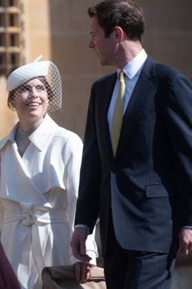 Easter Service at St. George s Chapel, Windsor Castle, London, UK - Sunday 20 April Princess Eugenie and husband Jack Brooksbank arrives for an Easter Service at St. George s Chapel, Windsor Castle, London, England, UK on Sunday 20 April, 2025., Credit:Justin Ng Avalon UK, England, London, St. George s Chapel, Windsor Castle Copyright: xJustinxNgx xAvalonx 0990254419