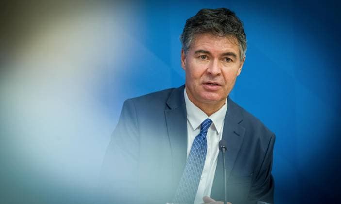 August 11, 2026, Munich, Bavaria, Germany: Bavarian Secret Service President MANFRED HAUSER. The Bavarian Verfassungsschutz (Secret Service, Office for the Protection of the Constitution) released its half-year report detailing the current threats to Bavaria and the country. The latest threats includes upticks in espionage, saboteurs, Islamist extremism and terror, as well as movements that seek to split society. Recent cases, such as the CSD attack in Berlin and the drone with explosives found at a Leipzig airport, have raised alert and readiness levels against all threats. Munich Germany - ZUMAb160 20260811_abp_b160_015 Copyright: xSachellexBabbarx