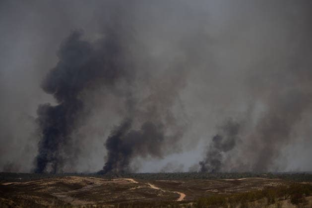 The wildfire in Niebla, Huelva, remains active, with more than 4,000 hectares affected The wildfire in Niebla, Huelva, remains active, with more than 4,000 hectares affected August 8, 2026, in Niebla, Huelva, Andalusia, Spain The wildfire that broke out this past Thursday in the Raboconejo area of Niebla, Huelva, has spread to over 4,000 hectares, and the emergency phase—Operational Level 2—remains in effect, due to constantly shifting winds that are hampering the efforts of more than 300 firefighters working to extinguish it. AUGUST 8, 2026 Niebla, Huelva, Andalusia, Spain Niebla, Huelva, Andalusia, Spain Spain Copyright: xClaraxCarrascox 7706232