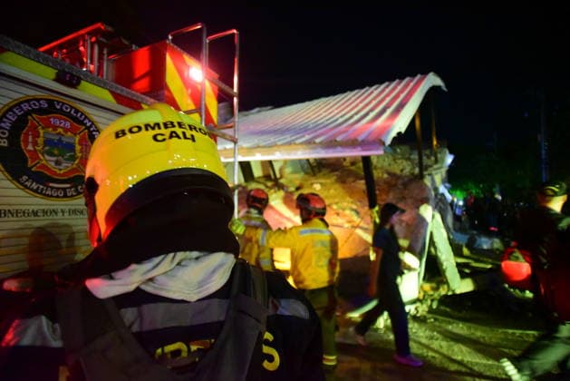 132 killed, 570 injured as magnitude 7.4 earthquake strikes Colombia CALI, COLOMBIA - AUGUST 10: Citizens and emergency response teams continue working to save lives and find the bodies of those who remain missing after a powerful earthquake struck Colombia, killing at least 18 people and causing widespread damage in Cali, Colombia, on August 10, 2026. According to the latest official report, the magnitude 7.4 earthquake has so far left 132 people dead and 570 injured nationwide, in addition to 1,575 homes affected and 61 buildings collapsed. In Cali, authorities have reported 188 people missing, while search and rescue operations continue in different parts of the city. Edwin Rodriguez Pipicano Anadolu Cali Colombia. Editorial use only. Copyright: x2026xAnadoluxEdwinxRodriguezxPipicanox