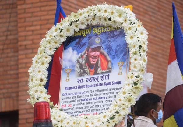 August 11, 2026, Kathmandu, Nepal: KATHMANDU, NEPAL †AUGUST 11, 2026: Relatives mourn at Tribhuvan International Airport as the remains of Nepali mountaineers Kilu Pemba Sherpa, Nima Sherpa and Gyalu Sherpa arrive in Kathmandu after being repatriated from Pakistan following the Broad Peak avalanche tragedy. The three climbers were among 10 members of an international expedition killed by an avalanche while ascending toward Camp 3 on Broad Peak, an 8,047-meter mountain in Pakistan s Karakoram Range. The tragedy also claimed the lives of renowned British-Nepali mountaineer Nirmal Nims Purja and climbers from China, Oman, the United States and Pakistan. Kathmandu Nepal - ZUMAq101 20260811_zna_q101_100 Copyright: xSafalxPrakashxShresthax
