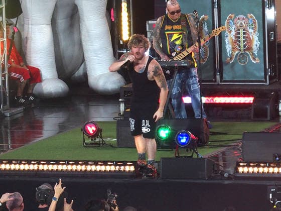 August 14, 2026, Manhattan, New York, U.S.A: New York, New York August 14, 2026.Sublime performs for the Good Morning America concert series in Central Park... Sublime is an American ska punk and reggae rock band from Long Beach, California, formed in 1988 by Bradley Nowell, Eric Wilson, and Bud Gaugh. Famous for hits like Santeria and What I Got , the band continues to perform with Nowell s son, Jakob as frontman. Manhattan U.S.A - ZUMAc308 20260814_znp_c308_026 Copyright: xSamanthaxCotlerx