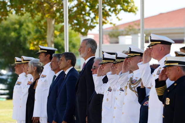 Felipe VI Visits the Rota Base on the 25th Anniversary of the September 11 Terrorist Attacks in the U.S. King Felipe VI Attends the Tribute to the Victims of September 11 at the Rota Base September 11, 2026, in Rota, Cádiz, Andalusia, Spain On Friday, King Felipe VI attended a tribute organized by military personnel from Spain and the United States to the victims of the September 11, 2001, terrorist attacks—which mark their 25th anniversary this year— at the Rota Naval Base in Cádiz, September 11, 2026, Cádiz, Andalusia, Spain Copyright: xNachoxFradex 7765255