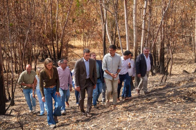 Pedro Sánchez Meets in Niebla with the Mayors of the Municipalities Affected by the Fire Prime Minister Pedro Sánchez 2i visits the area devastated by this summer’s fire On September 17, 20226, in Niebla, Huelva, Andalusia, Spain. On Thursday, Spanish Prime Minister Pedro Sánchez called for action to address the causes of the Niebla wildfire—the largest wildfire in the country’s history—which, in his view, starkly revealed the consequences of a climate emergency, and for this reason, he has called for the creation, through public-private collaboration, of a stronger and more prosperous country. SEPTEMBER 17, 2026 Francisco J Niebla, Huelva, Andalusia, Spain Niebla, Huelva, Andalusia, Spain Spain Copyright: xFranciscoxJ.xOlmox 7781600
