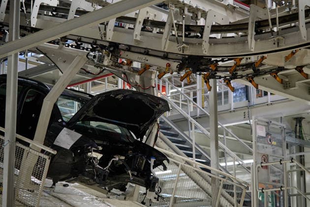 Volkswagen Navarra Announces the Start of Production of the Volkswagen ID. Cross The assembly line for a Volkswagen ID. Cross at the Volkswagen Navarra facility on September 18, 2026, in Pamplona, Navarra, Spain. The Volkswagen Navarra plant, located in the Landaben Industrial Park in Pamplona, begins mass production today of its new all-electric SUV, the Volkswagen ID Cross, marking a key milestone in the brand’s electrification. SEPTEMBER 18, 2026 Pamplona, Navarra Pamplona, Navarra, Spain Copyright: xEduardoxParrax 7783351