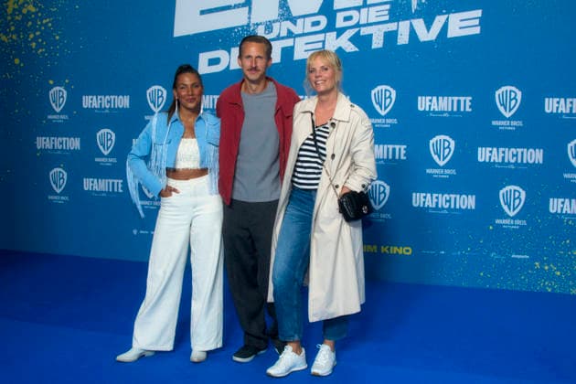 Emil und die Detektive , Filmpremiere im Kino in der Kulturbrauerei, Berlin, 20.09.2026 Amy Mußul, Johannes Hendrik Langer, Melanie Marschke, EMIL und die Detektive , Weltpremiere im Kino in der Kulturbrauerei, Berlin, 20.09.2026 Berlin Kino in der Kulturbrauerei Deutschland, germany Copyright: xChristianxBehringx