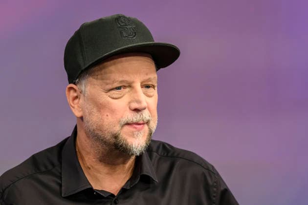 im Bild v.l.: Smudo (Musiker), GER, Berlin, Studio, zu Gast bei Maischberger, politische Talkshow, TV, Format, mit Moderatorin Sandra Maischberger, Das Erste, aus Adlershof Am Studio 20, 23.09.2026, Copyright: HMBxMedia UwexKoch