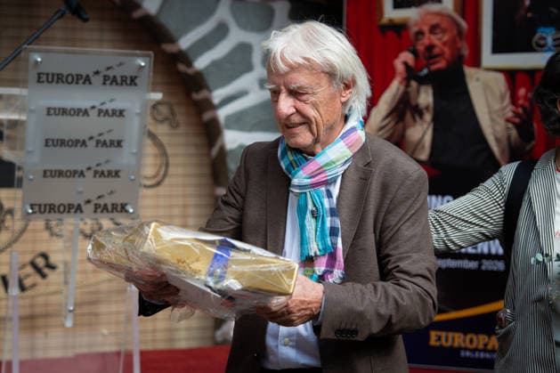Europa Park, Rust, Schweizer Themenbereich, Walliser Dorf, offizielle Eröffnung des Emil Hüüsli, Emil Steinberger, Emils Bühnenwelt, Ausstellung, Schweizer Künstler, Komiker, Schauspieler, Lebenswerk, Unterhaltung, Kultur, Freizeitpark, neue Attraktion, Tourismus, Symbolfoto Rust Europa Park Baden-Württemberg Deutschland Copyright: xFINLEYxMÖRCHx