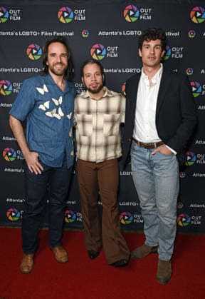 September 24, 2026, Atlanta, Georgia, USA: Gary Jaffe, Robin De Jesus, Jared Reinfeldt promoting their film Before I Do at Out On Film, Opening Night, Landmark s Midtown Art Cinema, Atlanta, Georgia. September 24, 2026 Atlanta USA - ZUMAs380 20260924_zep_s380_005 Copyright: xDerekxStormx