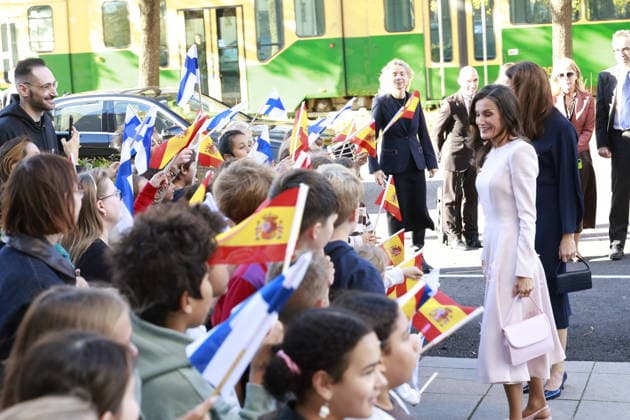 06-10-2026 Finland Queen Letizia and Suzanne Innes-Stubb on the 1st day of the 2 day statevisit to Finland. Â Copyright: xPPEx