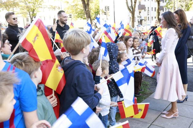 06-10-2026 Finland Queen Letizia and Suzanne Innes-Stubb on the 1st day of the 2 day statevisit to Finland. Â Copyright: xPPEx