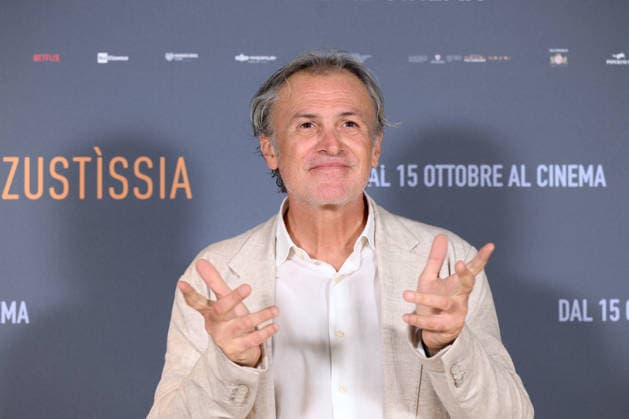 October 6, 2026, Rome, Rome, Italy: Fabrizio Ferracane during the photocall for the presentation of the film Zustissia, inspired by the true story of the longest miscarriage of justice in Italian history, 33 years of wrongful imprisonment. Rome, October 6, 2026 Rome Italy - ZUMAa289 20261006_zia_a289_037 Copyright: xMariaxLauraxAntonellix xAgfx