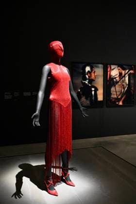 Tate Britain, The 90s : Art and Fashion London, UK. Red Dress by Alexander McQueen. Art & Fashion, Tate Britain. Tate Britain has opened the first exhibition to explore the art, photography and fashion of the 1990s, adecade synonymous with possibility, optimism and an audacious spirit. The 90s : Art and Fashion explores this period s surge of creative energy, shaped by its opportunities and challenges. 06 October 2026., Credit:Michael Melia Michael Melia - B2778 Avalon Copyright: xMichaelxMeliax xMichaelxMeliax-xB2778x xAvalonx 1141014209