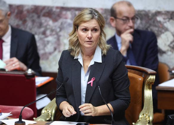 AssembleÌe Nationale - QAG du 6 octobre 2026 Yael Braun-Pivet Sà ance des Questions d Actualità s au Gouvernement à l AssembleÌe Nationale à Paris, le 6 octobre 2026. Current Affairs Question Period with the Government at the National Assembly in Paris, October 6, 2026. Copyright: xFabricexChasseryx
