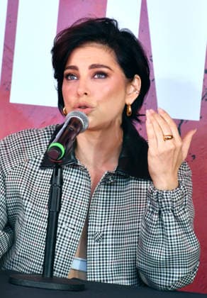 NEW YORK, NY- OCTOBER 6: Krysta Rodriguez at the press conference for A Few Good Men at Lincoln Center Theater in the Vivian Beaumont Theatre on October 6, 2026 in New York City. Credit: AdMedia New York City USA - ZUMAa123 20261006_zaa_a123_097 Copyright: xJohnxFyckex