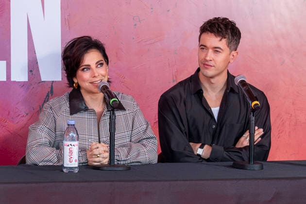 October 6, 2026, New York, New York, USA: KRYSTA RODRIGUEZ and TOM BLYTH attend a press conference for A Few Good Men on Broadway at the Vivian Beaumont Theater at Lincoln Center in New York. 6 October 2026 New York USA - ZUMAa265 20261006_zep_a265_003 Copyright: xEricxAcquayex