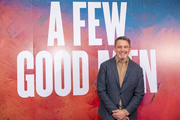 October 6, 2026, New York, New York, USA: MICHAEL ARDEN attends a press conference for A Few Good Men on Broadway at the Vivian Beaumont Theater at Lincoln Center in New York. 6 October 2026 New York USA - ZUMAa265 20261006_zep_a265_021 Copyright: xEricxAcquayex