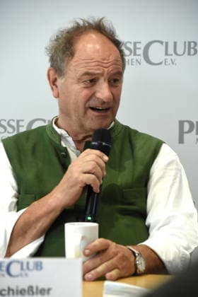 Rainer Maria Schießler Pfarrer München 07.10.2026 Presseclub München Eigenveranstaltung: Nach der Wiesn ist vor der Wiesn Das Rekord-Oktoberfest. Eine unterhaltsame Bilanz des größten Volksfestes der Welt mit Wirten, Pfarrern, Kellnerinnen, Trachtlern und Politikerinnen Foto Muenchen