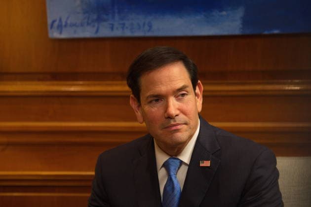 October 7, 2026, Athens, Greece: U.S. Secretary of State Marco Rubio meets with Greek Prime Minister Kyriakos Mitsotakis at the Maximos Mansion in Athens on Wednesday, October 7, 2026, during Rubioâ€⠢s official visit to Greece for the sixth Greeceâ€U.S. Strategic Dialogue. The meeting focuses on bilateral relations, defense and regional security, energy cooperation and wider developments in the Eastern Mediterranean. Athens Greece - ZUMAv62_ 20261007_zaf_v62_009 Copyright: xAristidisxVafeiadakisx