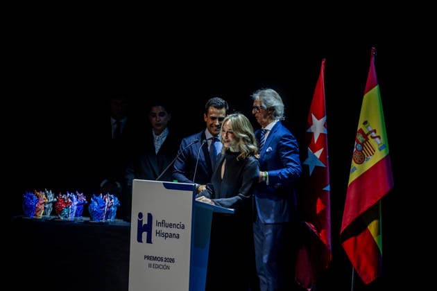 3rd Annual Hispanic Influence Awards: Designer Silvia Tcherassi speaks during the 3rd Annual Hispanic Influence Awards ceremony on October 7, 2026, in Madrid, Spain. The main objective of the Hispanic Influence Awards is to recognize excellence, talent, creativity, and leadership of individuals and institutions that strengthen the ties between the Spanish-speaking community and promote Hispanic values on a global scale. OCTOBER 7, 2026 HISPANIC INFLUENCE AWARDS SPANISH-SPEAKERS HISPANIC CULTURE Madrid Madrid, Spain Copyright: xRicardoxRubiox 7827292