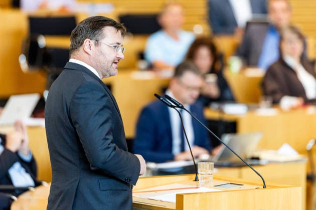08.10.2026, GER, News Politik, 8.Wahlperiode, 57.Plenarsitzung im Plenarsaal Thüringer Landtag Stefan Schard (CDU) 99096 Erfurt Thueringer Landtag Thüringen Deutschland