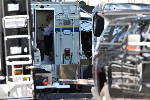 October 7, 2026, Philadelphia, Pennsylvania, USA: FBI agents seize evidence from the home of Eugene Horsch on West Chew Avenue in Philadelphia, Pennsylvania, United States, on October 7, 2026. Several evidence boxes and bags are visible, including one labeled drain trap and liquid contents. Authorities are investigating the property after linking it to at least seven missing women. Eugene Horsch is the son of the late Raymond R.C. Horsch. Philadelphia USA - ZUMAs197 20261007_aaa_s197_638 Copyright: xKylexMazzax