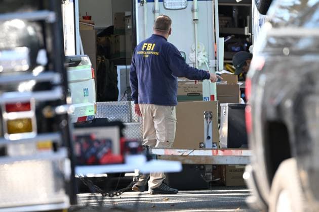 October 7, 2026, Philadelphia, Pennsylvania, USA: FBI agents seize evidence from the home of Eugene Horsch on West Chew Avenue in Philadelphia, Pennsylvania, United States, on October 7, 2026. Several evidence boxes and bags are visible, including one labeled drain trap and liquid contents. Authorities are investigating the property after linking it to at least seven missing women. Eugene Horsch is the son of the late Raymond R.C. Horsch. Philadelphia USA - ZUMAs197 20261007_aaa_s197_639 Copyright: xKylexMazzax