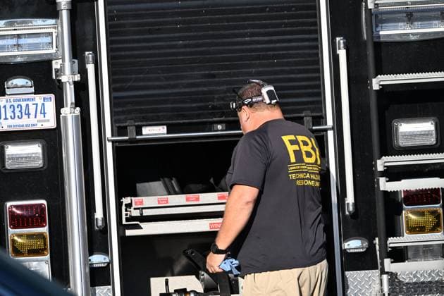 October 7, 2026, Philadelphia, Pennsylvania, USA: FBI agents seize evidence from the home of Eugene Horsch on West Chew Avenue in Philadelphia, Pennsylvania, United States, on October 7, 2026. Several evidence boxes and bags are visible, including one labeled drain trap and liquid contents. Authorities are investigating the property after linking it to at least seven missing women. Eugene Horsch is the son of the late Raymond R.C. Horsch. Philadelphia USA - ZUMAs197 20261007_aaa_s197_641 Copyright: xKylexMazzax