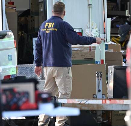 October 7, 2026, Philadelphia, Pennsylvania, USA: FBI agents seize evidence from the home of Eugene Horsch on West Chew Avenue in Philadelphia, Pennsylvania, United States, on October 7, 2026. Several evidence boxes and bags are visible, including one labeled drain trap and liquid contents. Authorities are investigating the property after linking it to at least seven missing women. Eugene Horsch is the son of the late Raymond R.C. Horsch. Philadelphia USA - ZUMAs197 20261007_aaa_s197_645 Copyright: xKylexMazzax