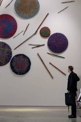 Exhibition Au dela by Sheila Hicks PHOTOPQR VOIX DU NORD FLORENT MOREAU October 8, 2026 LILLE October 8, 2026 The exhibition Au dela by artist Sheila Hicks, is on view at the Palais des Beaux-Arts PHOTO FLORENT MOREAU LA VOIX DU NORD LILLE, FRANCE, OCTOBER 8, 2026 Sheila Hicks – Beyond exhibition at the Palais des Beaux Arts in Lille The internationally renowned American artist presents a new installation in the museum’s atrium, exploring textile fiber through monumental works created especially for the space HAUTS-DE-FRANCE France Copyright: xPHOTOPQR VOIXxDUxNORD MAXPPPxFLORENTxMOREAUx 20261008VDN9609 20261008VDN9609
