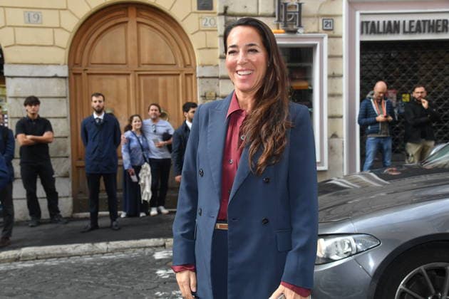 IPA89427883 - Rome, Teatro Sistina: Celebration marking the 150th anniversary of *Corriere della Sera*. Pictured: Licia Ronzulli Copyright: xVincenzoxLandix xVincenzoxLandix IPA89427883