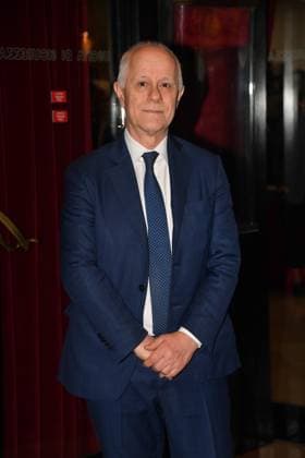 IPA89427401 - Rome, Teatro Sistina: Celebration marking the 150th anniversary of *Corriere della Sera*. Pictured: Luciano Fontana Copyright: xVincenzoxLandix xVincenzoxLandix IPA89427401
