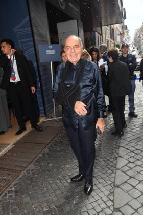IPA89427472 - Rome, Teatro Sistina: Celebration marking the 150th anniversary of *Corriere della Sera*. Pictured: Bruno Vespa Copyright: xVincenzoxLandix xVincenzoxLandix IPA89427472