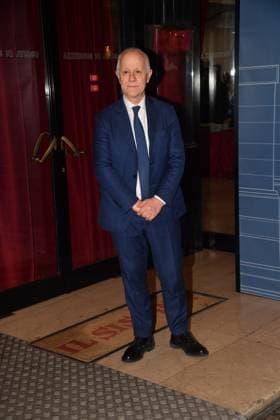 IPA89427399 - Rome, Teatro Sistina: Celebration marking the 150th anniversary of *Corriere della Sera*. Pictured: Luciano Fontana Copyright: xVincenzoxLandix xVincenzoxLandix IPA89427399