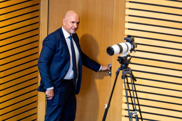 08.10.2026, GER, News Politik, 8.Wahlperiode, 57.Plenarsitzung im Plenarsaal Thüringer Landtag Steffen Quasebarth (Thüringen.Gerecht) scheitert im ersten Wahlgang zum Vizepräsidenten des Thüringer Landtag 99096 Erfurt Thueringer Landtag Thüringen Deutschland