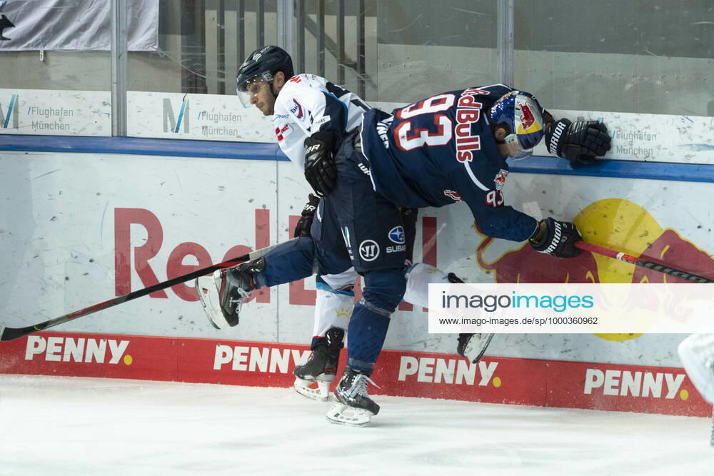 93MAXIMILIAN KASTNER, EHC Red Bull Muenchen vs. Straubing Tigers, Olympia-Eisstadion, Muenchen 18.01.2021 Â