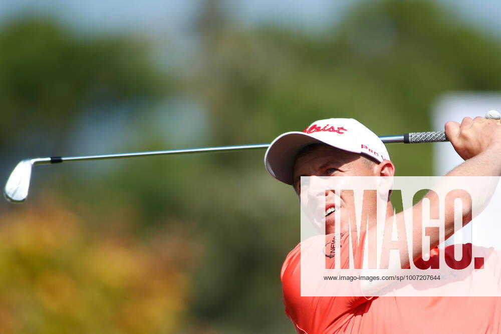 Grant Forrest of Scotland in action during the Acciona Open Espana of Golf, Spain Open, at Casa de Campo on October 10, 2021, in Madrid, Spain. MADRID SPAIN - ZUMAa181 20211010_zaa_a181_167