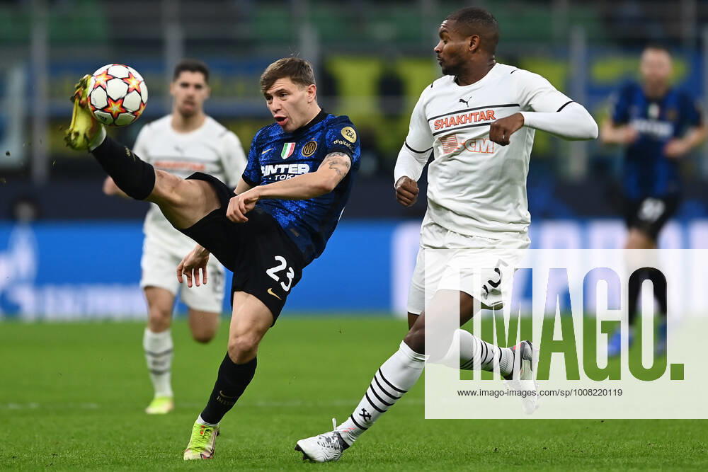 Db Milano 24 11 2021 - Champions League Inter-Shakhtar Donetsk foto Daniele Buffa Image nella foto: Nicolo Barella-Marlon