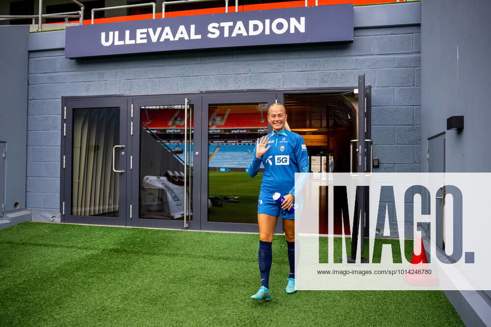 Guro Bergsvand of the Norwegian women s national football team during a training session on August 30, 2022 in Oslo. Photo: Vegard Grott BILDBYRAN kod VG VG0342 bbeng fotboll football soccer fotball vm-kval kval fifa women s world cup qualifier qualifier träning practice training trening norge norway dam