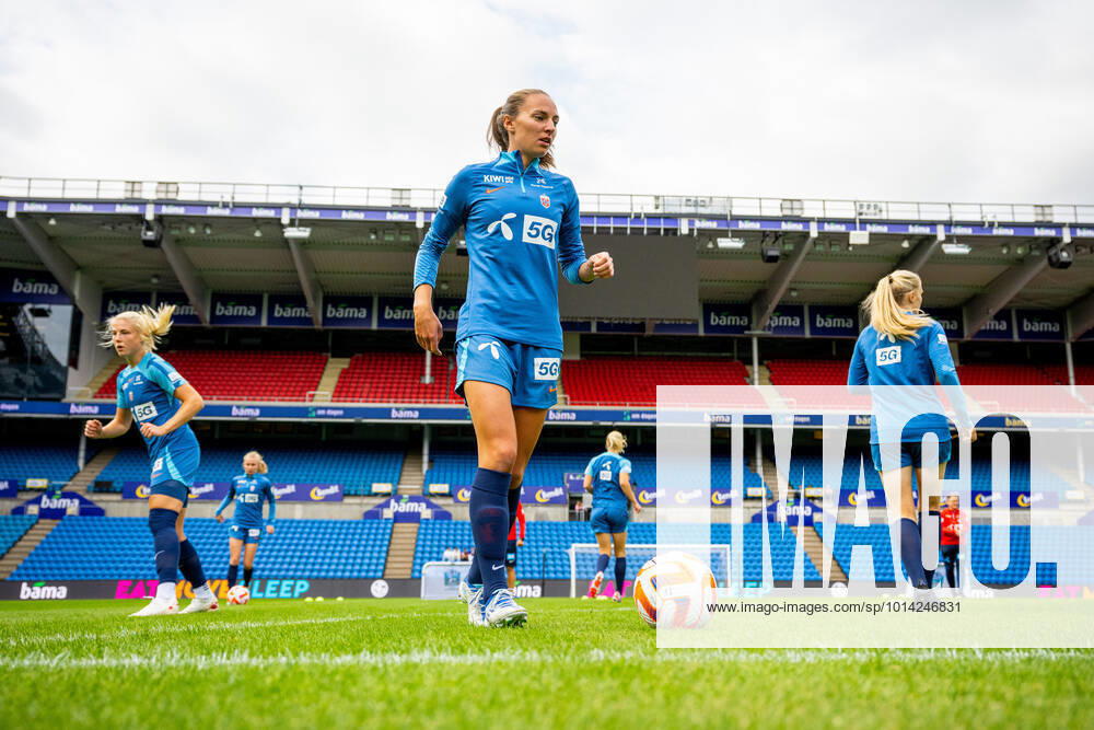Marit Bratberg Lund of the Norwegian women s national football team during a training session on August 30, 2022 in Oslo. Photo: Vegard Grott BILDBYRAN kod VG VG0342 bbeng fotboll football soccer fotball vm-kval kval fifa women s world cup qualifier qualifier träning practice training trening norge norway dam