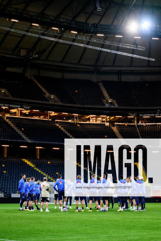 Players of Sweden during a training session with the Swedish national football team on September 26, 2022 in Stockholm. Photo: Jesper Zerman BILDBYRAN COP 234 JZ0242 fotboll football soccer fotball nations league träning practice training sverige sweden sverige a bbeng
